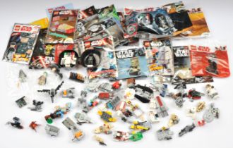 Lego Star Wars Minifigures various Issues including 5001621 Han Solo (Hoth), 50002938 Storm Troop...