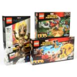 Lego Marvel Super Heroes Group - Guardians of The Galaxy Vol.2 (1) 76080 Ayesha's Revenge (2) 760...