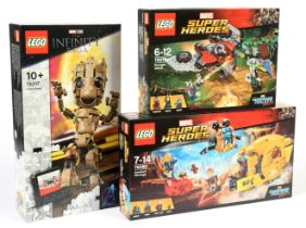 Lego Marvel Super Heroes Group - Guardians of The Galaxy Vol.2 (1) 76080 Ayesha's Revenge (2) 760...