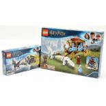 Lego Wizarding World Fantastic Beasts Pair (1) 75958 Beauxbaton's Carriage Arrival at Hogwarts (2...