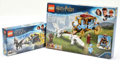 Lego Wizarding World Fantastic Beasts Pair (1) 75958 Beauxbaton's Carriage Arrival at Hogwarts (2...