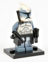 Lego Star Wars Minifigure Clone Commander Wolffe - from Set 7964 Republic Frigate (2011), Rare Fi...