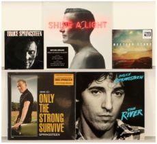 Bruce Springsteen and Bryan Adams LPs, 7" Singles and CDs