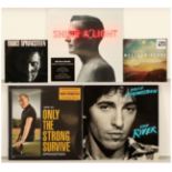 Bruce Springsteen and Bryan Adams LPs, 7" Singles and CDs