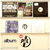 Public Image Limited Assorted LPs, 12" amd 10" Singles