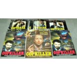 Cop Killer/Corrupt Starring John Lydon Movie Posters and VHS video