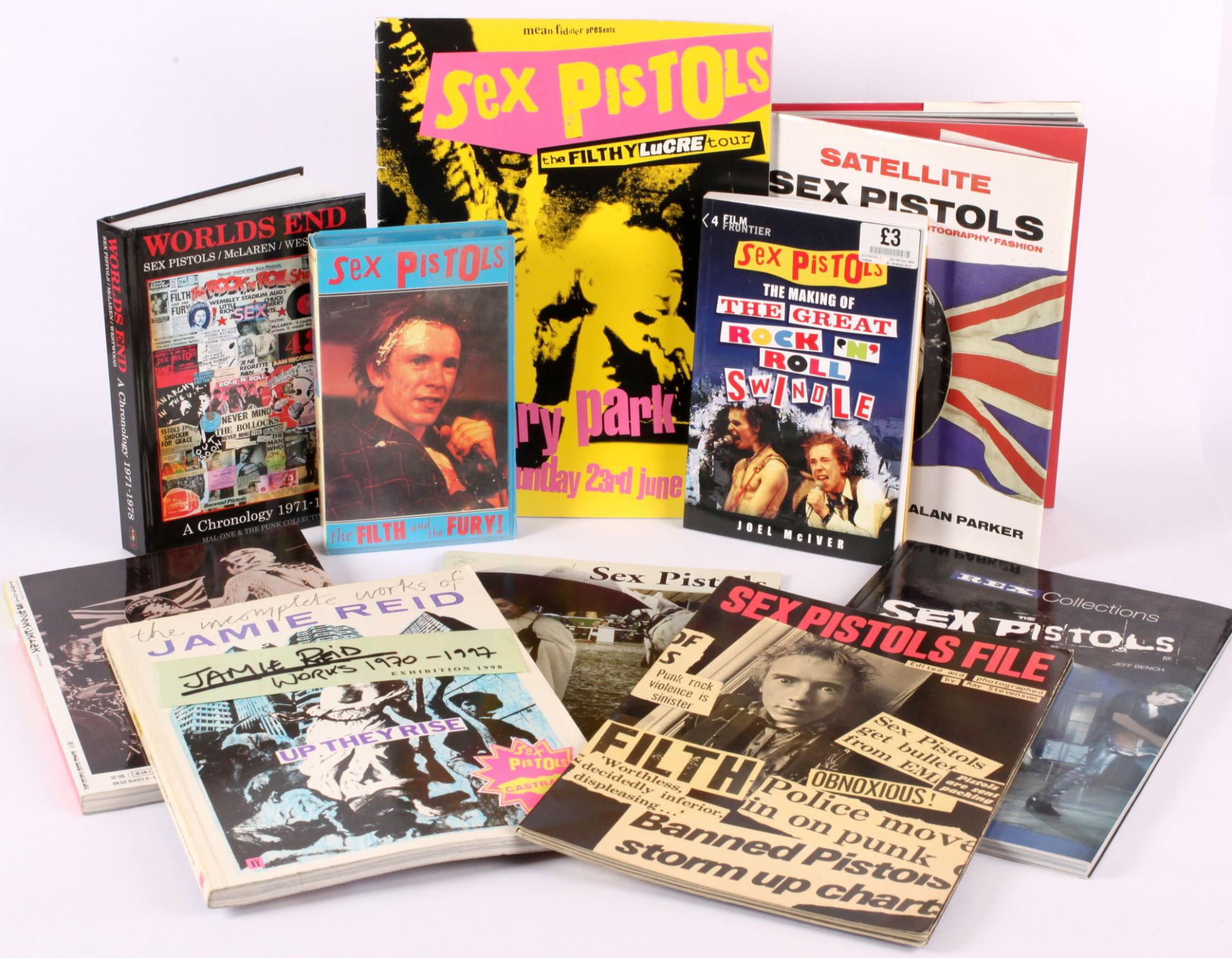 Sex Pistols Related Books And Memorabilia
