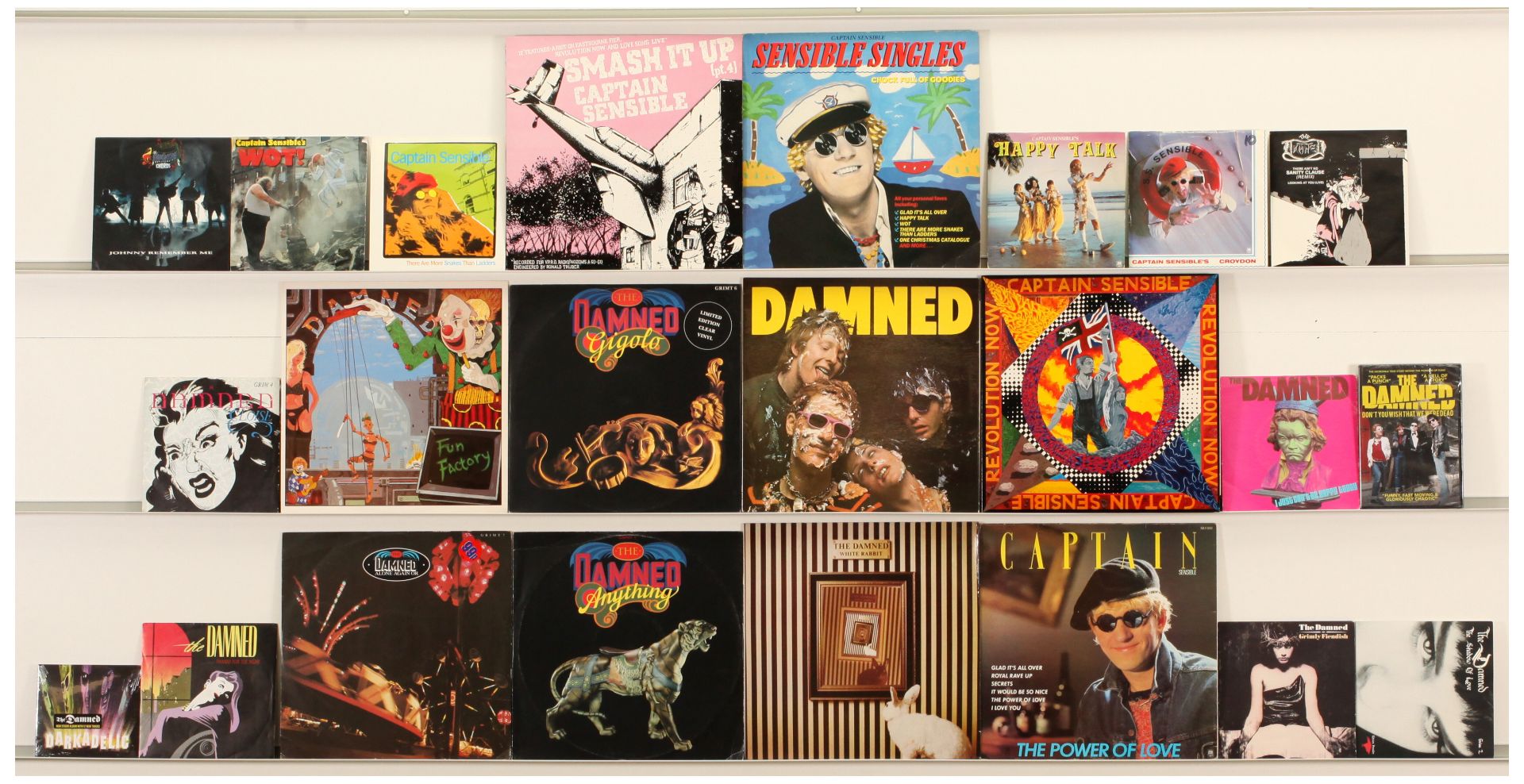 The Damned and Related Music Media