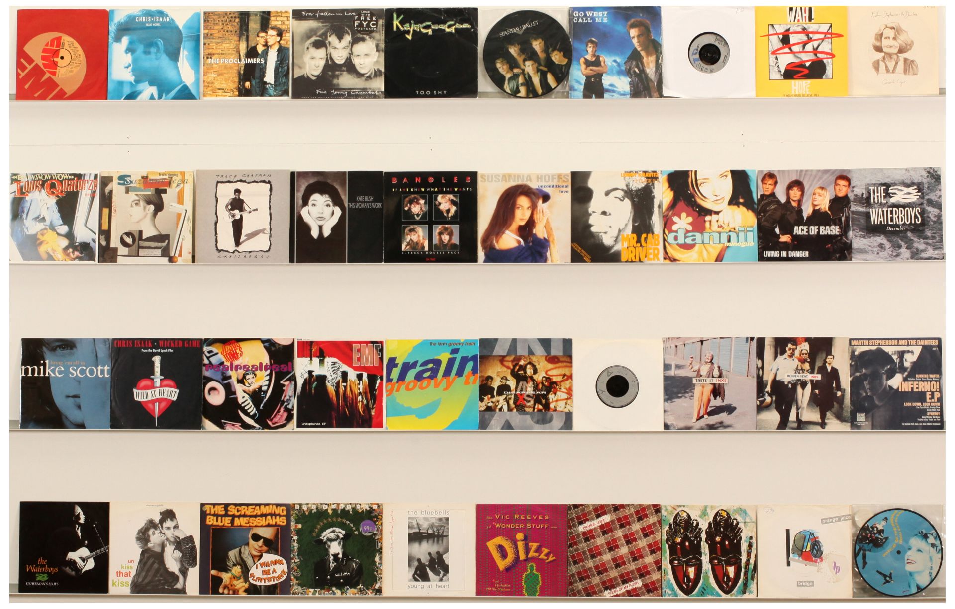 Pop and New Wave 7" Singles