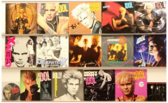 Billy Idol And Generation X LPs, 12" and 7" Singles