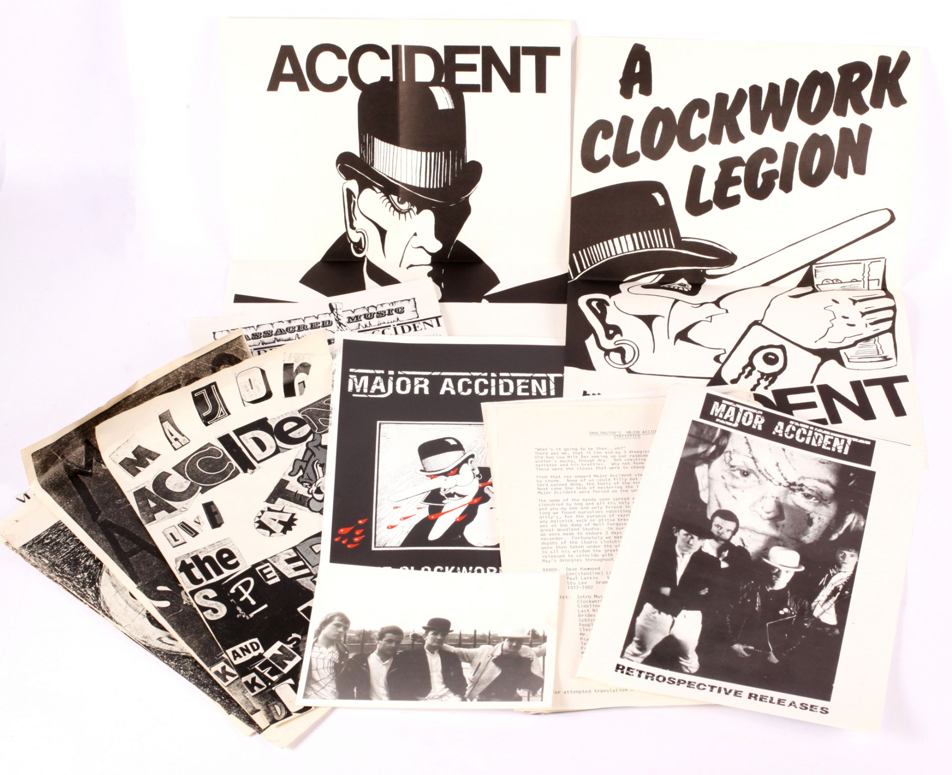 Major Accident Vinyl Albums, 7" Singles and Memorabilia - Bild 2 aus 2