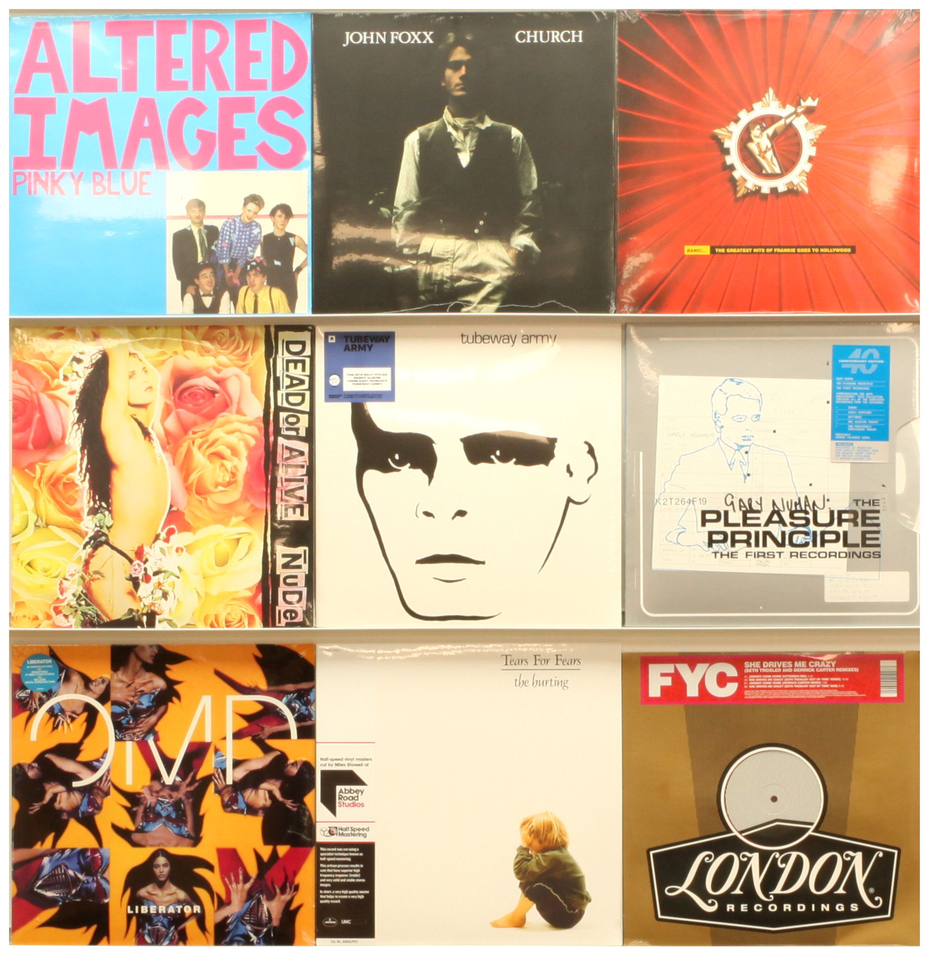 Classic Synth Pop/Electronic/Pop Reissue LPs