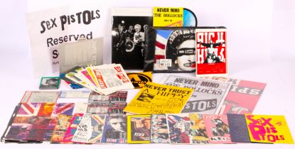 Sex Pistols Memorabilia - Fanzines, T-shirt, Photos