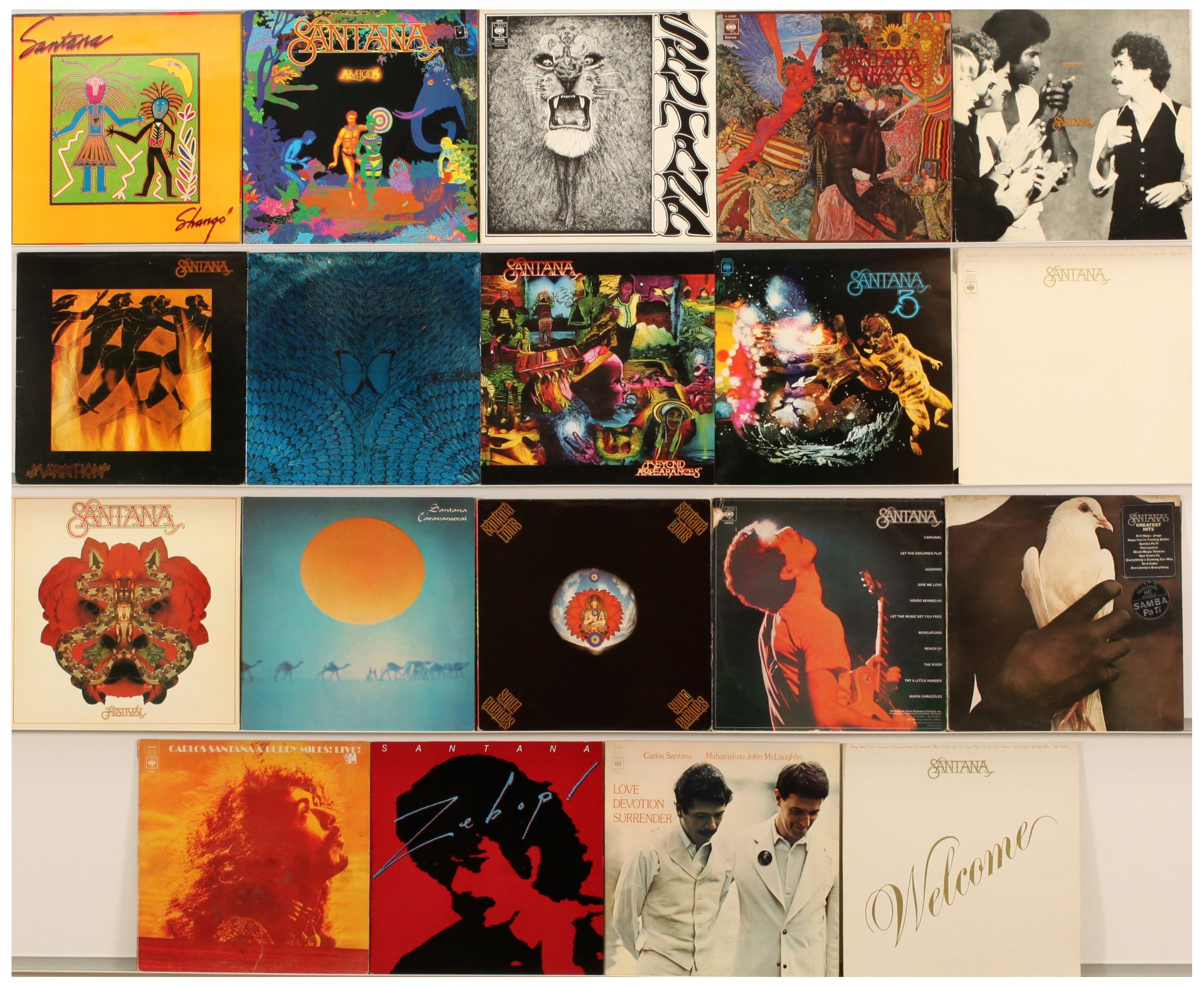 Santana LPs