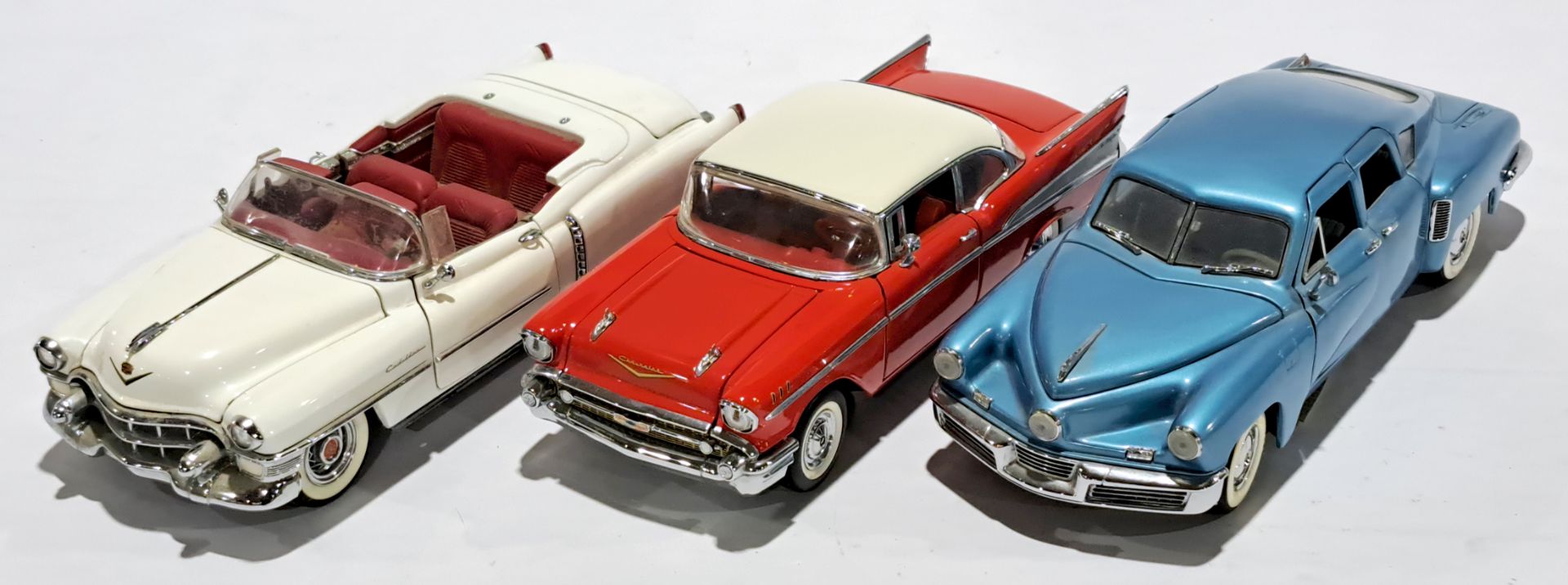 Franklin Mint, an unboxed 1:24 scale American car group