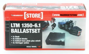 WSI a boxed No.410064 LTM1350-6.1 Ballast Set "MAMMOET"