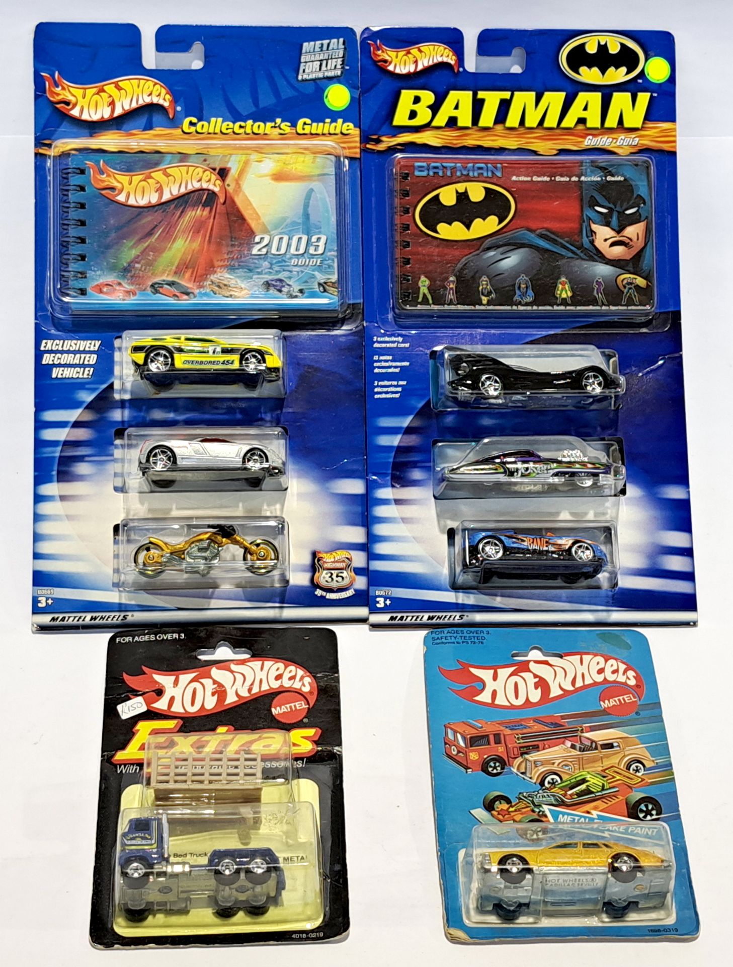 Mattel Hot Wheels, a carded group