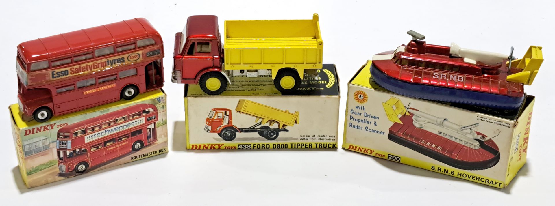 Dinky, a boxed group