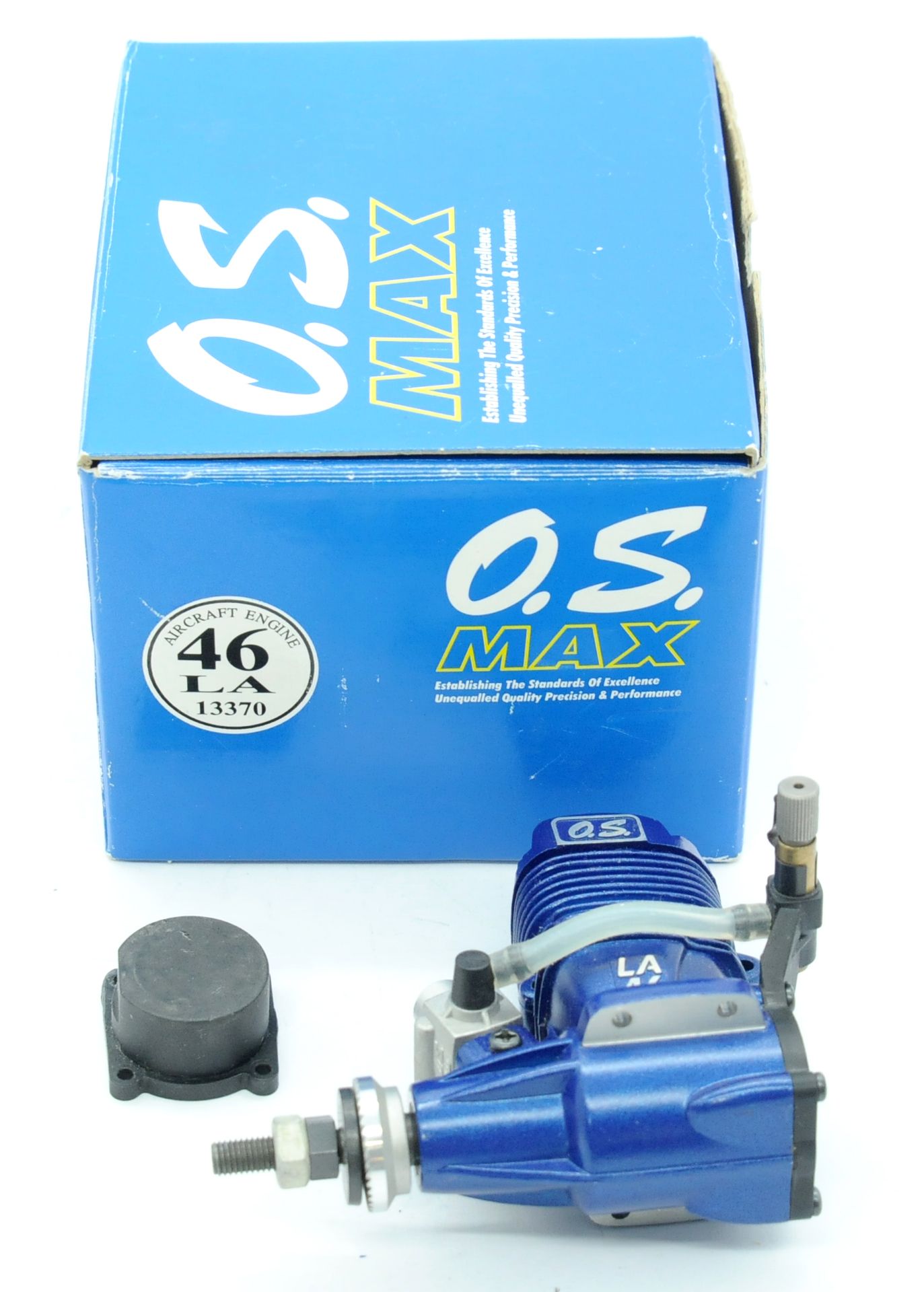 OS Max a boxed 46LA model engine