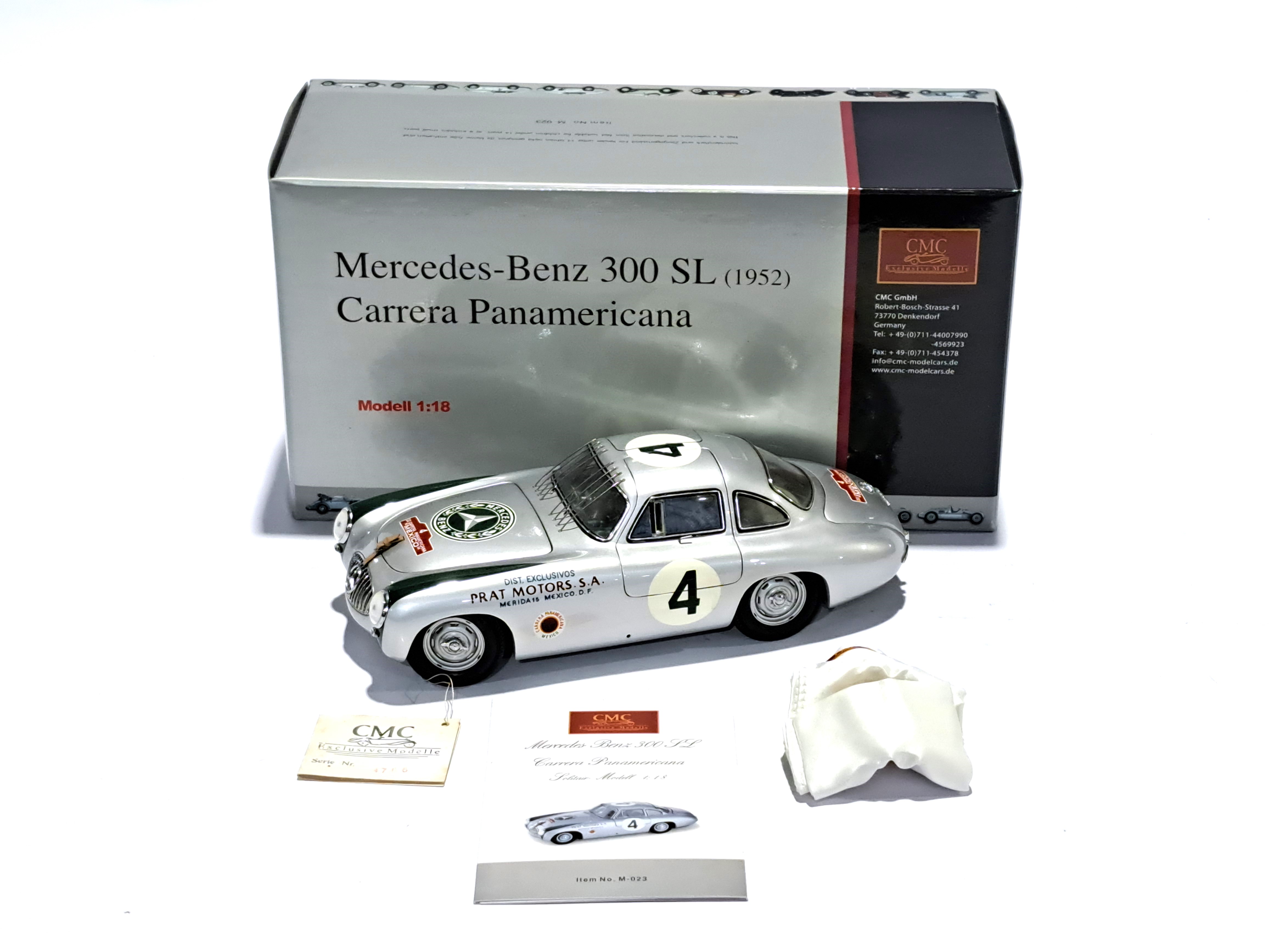 Lot 433 - A CMC M-017 1/24 scale diecast Mercedes
