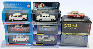 Vanguards (Corgi, Lledo) & similar, a boxed mostly 1:43 scale group