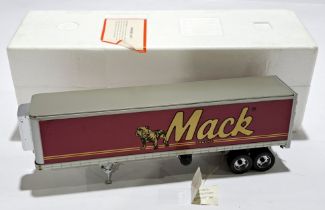 Franklin Mint Mack Refrigeration Trailer