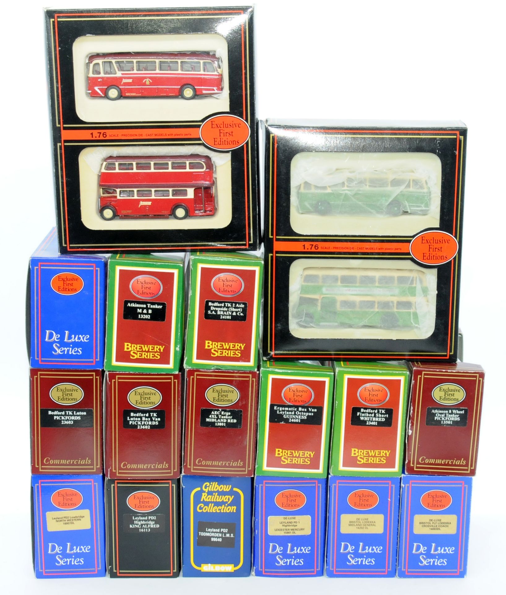 EFE a boxed group of commercial models 
