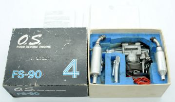 OS Max a boxed FS-90 Four Stroke Engine