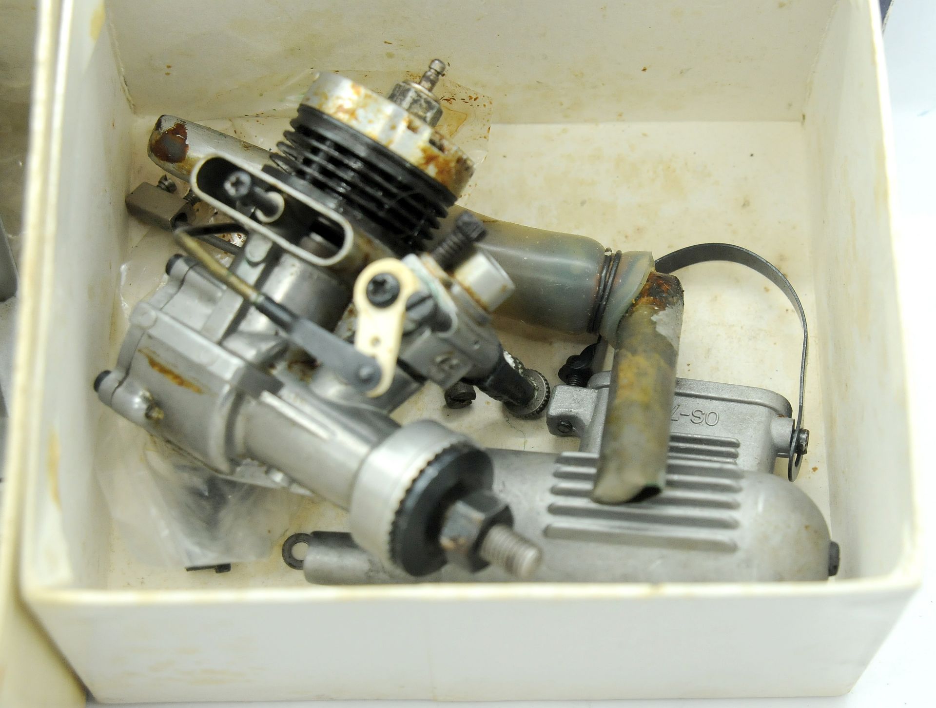 OS Max a boxed pair of model engines comprising of  - Image 3 of 3
