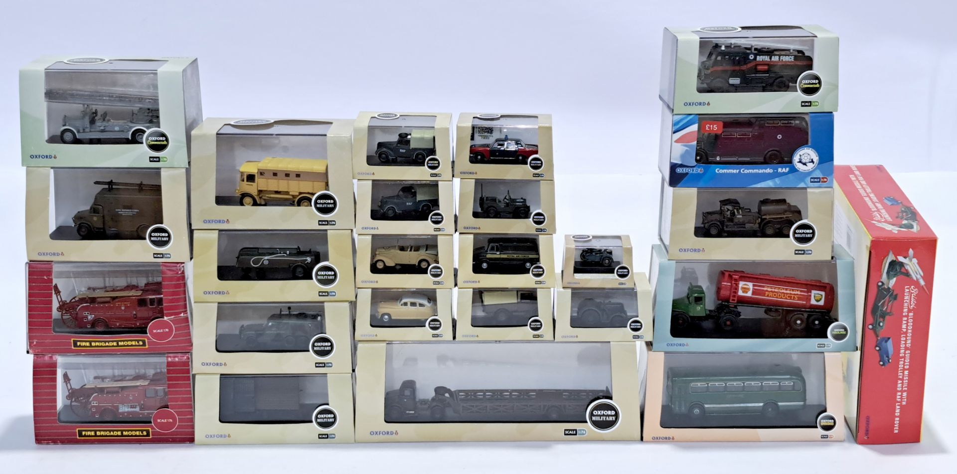Oxford Diecast, a boxed 1:76 scale group