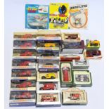 Matchbox (Dinky), ERTL, Schuco & similar, a boxed & carded group