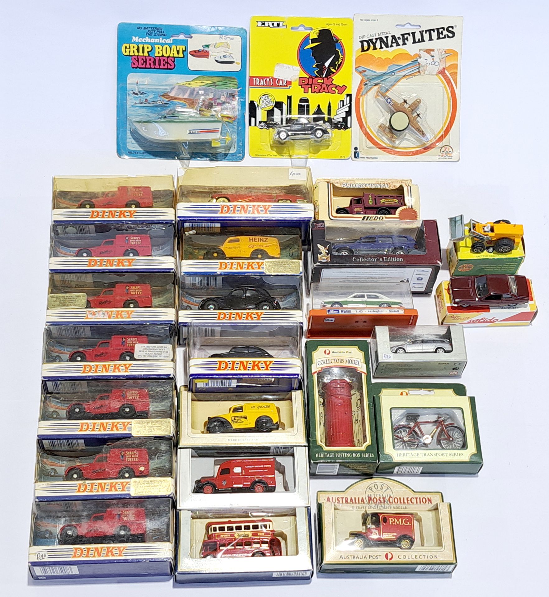 Matchbox (Dinky), ERTL, Schuco & similar, a boxed & carded group