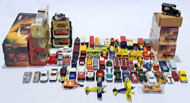 Matchbox, a boxed and unboxed mixed vehicle group