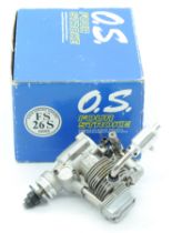 OS Max a boxed FS-26S model engine