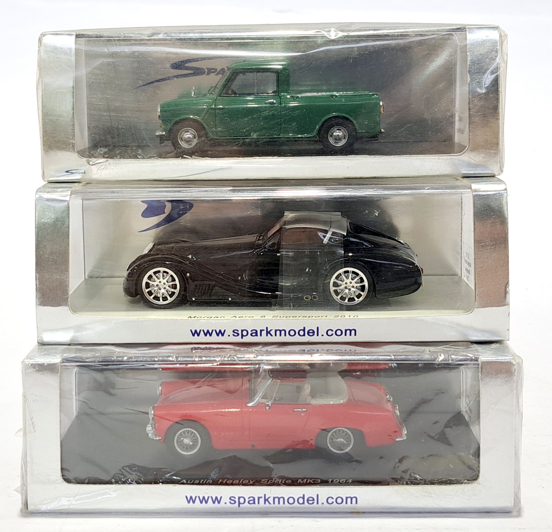 Spark (MiniMax), a boxed 1:43 scale mixed group 
