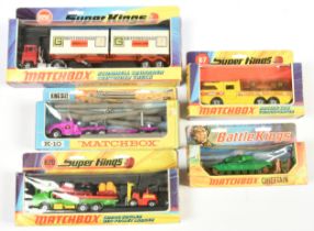 Matchbox Super Kings Group of Commercial Vehicles