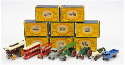 Matchbox Models of Yesteryear Group of 1950's issue cars