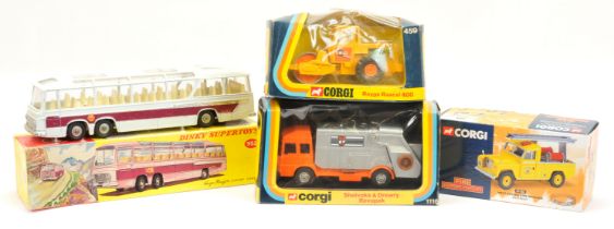 Corgi & Dinky group (1) Dinky 952 Vega Major Luxury Coach (some small chips & marks to roof)  (2)...