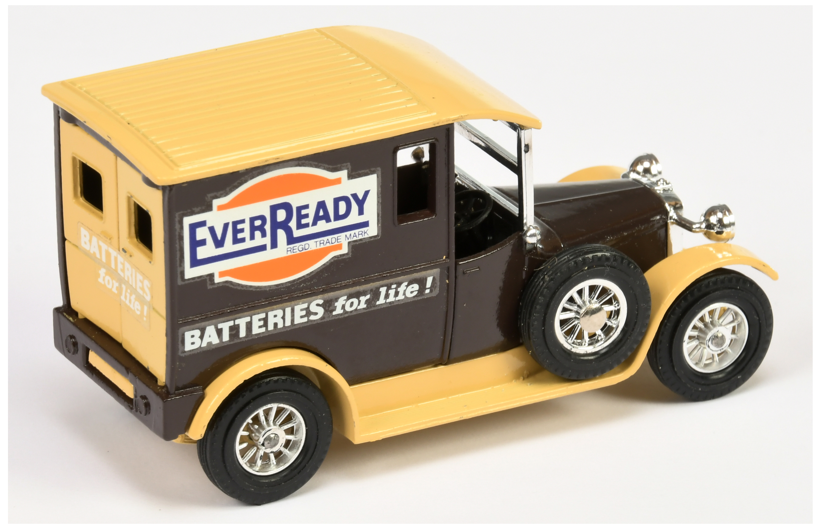 Matchbox Models of Yesteryear Y5 1927 Talbot Van "Ever Ready" colour trial model - dark brown bod... - Image 2 of 2