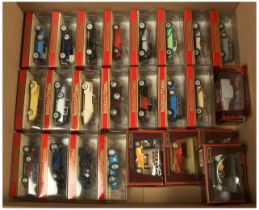Matchbox Models of Yesteryear group of car models including Y2 1930 Supercharged Bentley, dark bl...