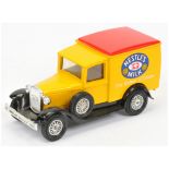 Matchbox Models of Yesteryear Y22 Ford Model A Van - "Nestles" - colour trial model - yellow body...