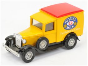 Matchbox Models of Yesteryear Y22 Ford Model A Van - "Nestles" - colour trial model - yellow body...