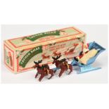 Matchbox Models of Yesteryear "The Perfect Toy" - Father Xmas and Sleigh complete with sack and t...