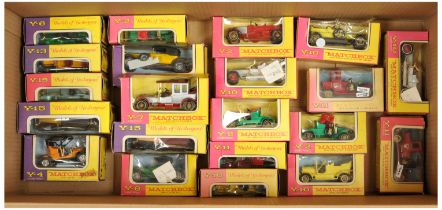Matchbox Models of Yesteryear Group of mixed cars