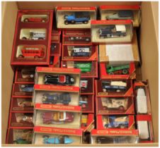 Matchbox Models of Yesteryear group of commercial and car type models including Y2 1930 4.5 Litre...