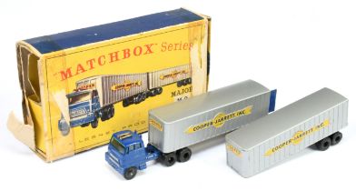 Matchbox Major Pack M9 Hendrickson Tractor Unit with Cooper Jarrett Inter-