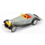 Matchbox Models of Yesteryear Y20 1937 Mercedes Benz 540K - trial model - bare metal body, silver...