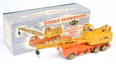 Dinky 972 20-Ton Lorry-Mounted Crane