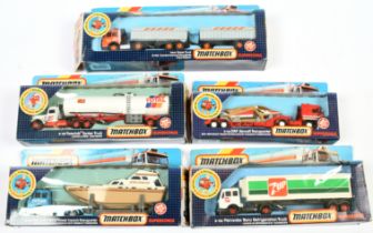 Matchbox Super Kings mid to late 1980's issue commercial vehicles