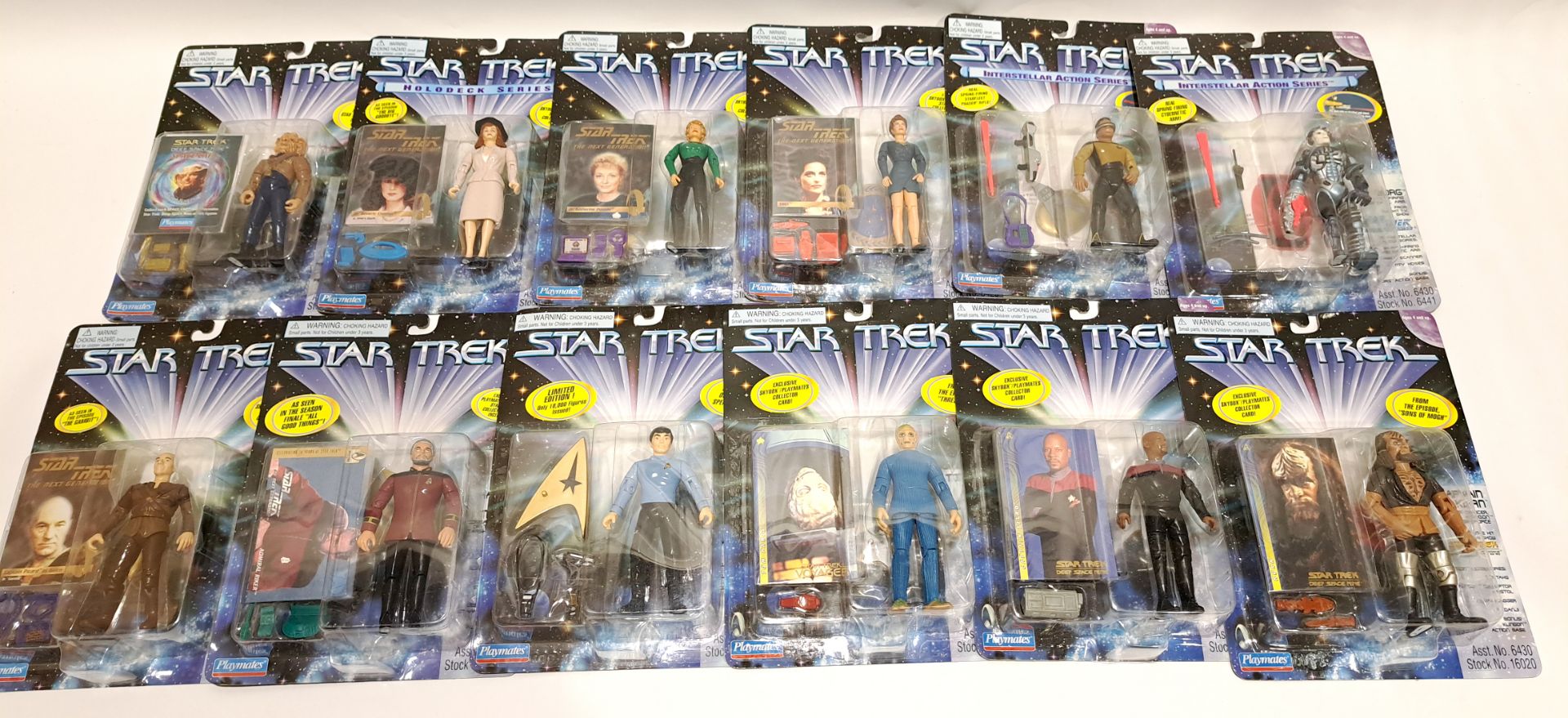 Quantity of Playmates Star Trek Carded Figures - Bild 2 aus 3